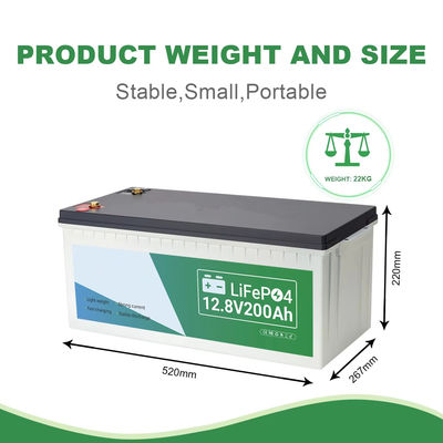 Buen precio Batería AA de iones de litio RV recargable 12.8V 200ah en línea