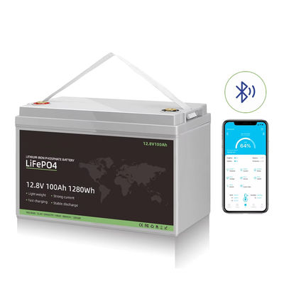 Buen precio 12.8V 100AH Lifepo4 Batería LFP Batería de iones de litio para autocaravana en línea
