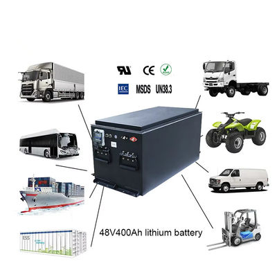 Bom preço Camião refrigerado Lifepo4 Lifepo4 Bateria de lítio 200ah 400ah 48v on-line