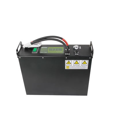 Bom preço Ciclo profundo 100h 48 volts Baterias de lítio para empilhadeiras industriais Substituição on-line