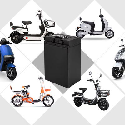 Buen precio Batería de silla de ruedas eléctrica de iones de litio recargable para scooter y motocicleta 60V en línea