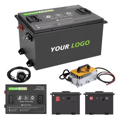 Buen precio OEM Lifepo4 36 Volt Carritos de golf Baterías 72ah 100ah 105ah 160ah 200ah 72 voltios en línea