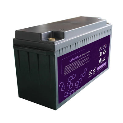 Batería de litio solar de ciclo profundo recargable LiFePO4 Li Ion 12V 200ah