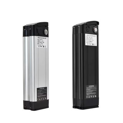 Goede prijs 36V 24 Volt 10Ah 10,4Ah Elektrische fiets Batterijpakket Lithium Ion Zilveren vis online