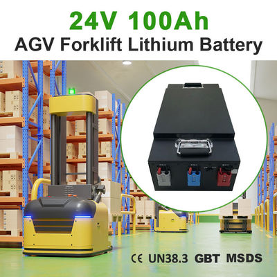 Хорошая цена Настраиваемая 24V 48V AGV перезаряжаемая тяговая вилочная батарея для тяжелых применений онлайн